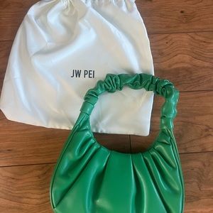 JW Pei Green Purse Worn Once With Dust Bag